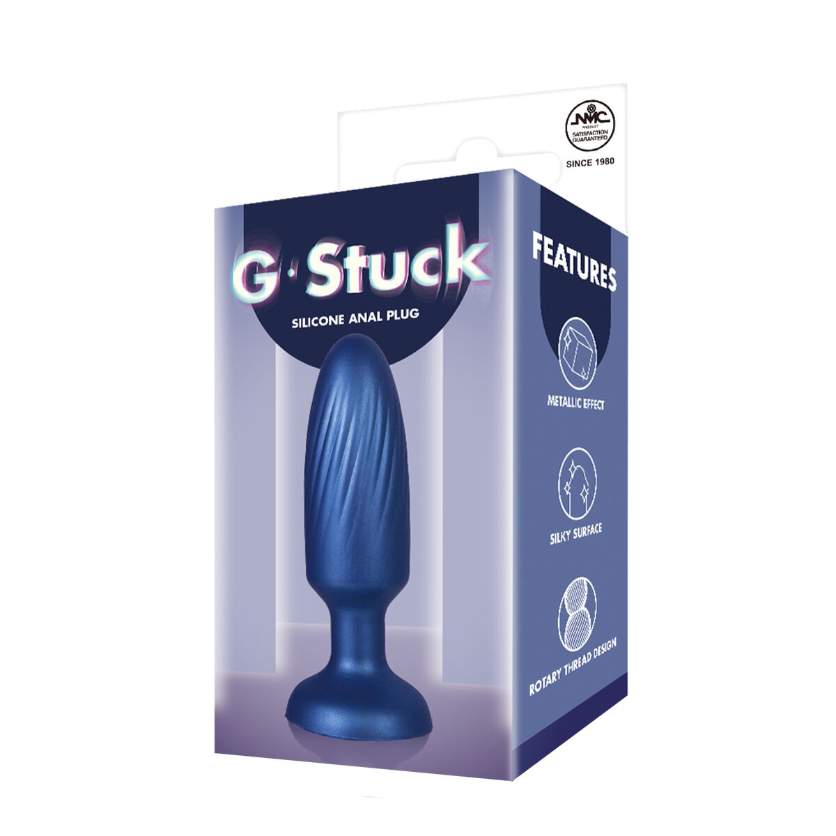 Plug Anal NMC Blau (8,9 cm)